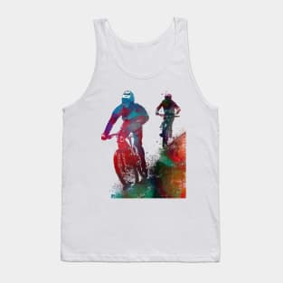 Cycling Bike sport art #cycling #sport Tank Top